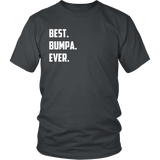 Father's Day Gift Best Bumpa ever - t shirt tank top - TEEEVER - District Unisex Shirt / Charcoal / S- T-shirt -TeeEver.com