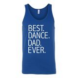 Best Dance Dad Ever Funny - Daddy Father's Day Gift - t shirt tank top hoodie - TEEEVER - Canvas Unisex Tank / Royal / S- T-shirt -TeeEver.com