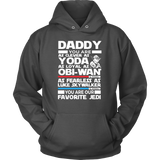 daddy you are as clever as yoda - father - T-shirt,tank top,hoodie - TEEEVER - Unisex Hoodie / Charcoal / S- T-shirt -TeeEver.com