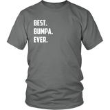 Father's Day Gift Best Bumpa ever - t shirt tank top - TEEEVER - District Unisex Shirt / Grey / S- T-shirt -TeeEver.com