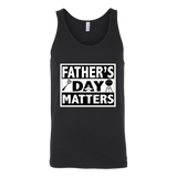 Father's Day Matters BBQ Spatula Barbeque - t shirt tank top - TEEEVER - Canvas Unisex Tank / Black / S- T-shirt -TeeEver.com