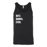 Father's Day Gift Best Bumpa ever - t shirt tank top - TEEEVER - Canvas Unisex Tank / Black / S- T-shirt -TeeEver.com