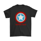 Super Dad - Father and Son Matching T-shirt - Gildan Mens T-Shirt / Black / S- T-shirt -TeeEver.com