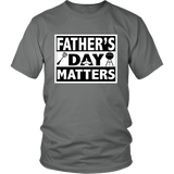 Father's Day Matters BBQ Spatula Barbeque - t shirt tank top - TEEEVER - District Unisex Shirt / Grey / S- T-shirt -TeeEver.com