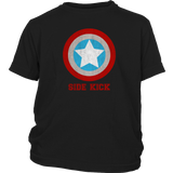 Side Kick - Father and Son Matching - Shirt - District Youth Shirt / Black / XS- T-shirt -TeeEver.com