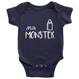 Beer Monster, Milk Monster Father And Baby - for baby - TEEEVER - Baby Onesie / Navy / NB- T-shirt -TeeEver.com