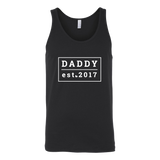 [High Quality] Gift For First Time New Dad To Be - First Father's Day - T shirt tank top hoodie - Canvas Unisex Tank / Black / S- T-shirt -TeeEver.com