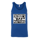 Father's Day Matters BBQ Spatula Barbeque - t shirt tank top - TEEEVER - Canvas Unisex Tank / Royal / S- T-shirt -TeeEver.com