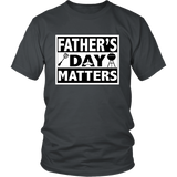 Father's Day Matters BBQ Spatula Barbeque - t shirt tank top - TEEEVER - District Unisex Shirt / Charcoal / S- T-shirt -TeeEver.com