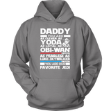 daddy you are as clever as yoda - father - T-shirt,tank top,hoodie - TEEEVER - Unisex Hoodie / Grey / S- T-shirt -TeeEver.com