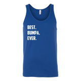 Father's Day Gift Best Bumpa ever - t shirt tank top - TEEEVER - Canvas Unisex Tank / Royal / S- T-shirt -TeeEver.com