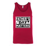 Father's Day Matters BBQ Spatula Barbeque - t shirt tank top - TEEEVER - Canvas Unisex Tank / Red / S- T-shirt -TeeEver.com