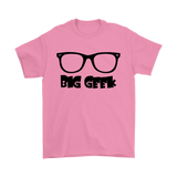 Father's Day - Big Geek and Lil' Geek Tees One Piece Dad - TEEEVER - Gildan Mens T-Shirt / Azalea / S- T-shirt -TeeEver.com