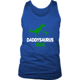 Funny Father's Day Gift Idea - Daddysaurus Rex tank top
